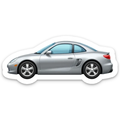 CARRO DE PERFIL sticker