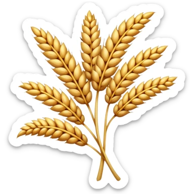 wheat and high fiber sticker