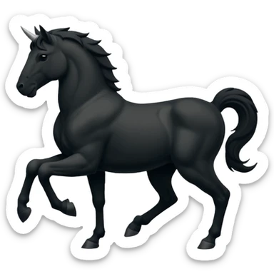 centaur silhouettes sticker
