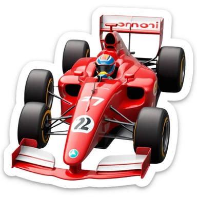 formula one redbull sticker