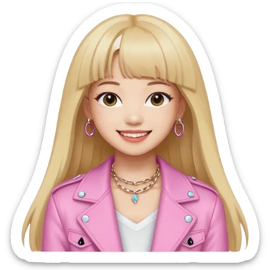 Lisa from BLACKPINK sticker
