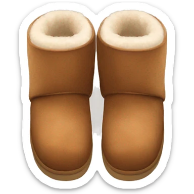 UGG slippers  sticker