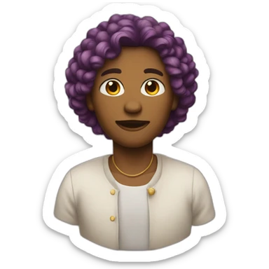 charismatique en mode colère sticker