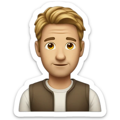 man-with-a-lot-of-ears sticker