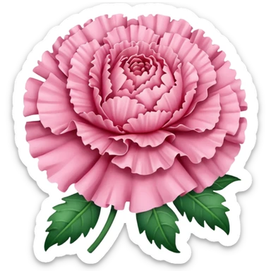 Pink carnations  sticker