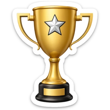 Faça um emoji da taça da Libertadores sticker