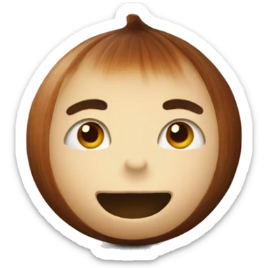 one hazelnut sticker