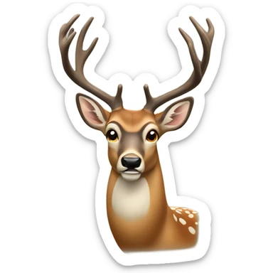 Big Buck Deer sticker