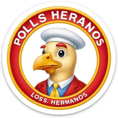 Los Pollos Hermano’s Logo sticker
