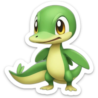Snivy sticker