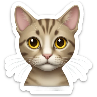 cat taking a snap sticker