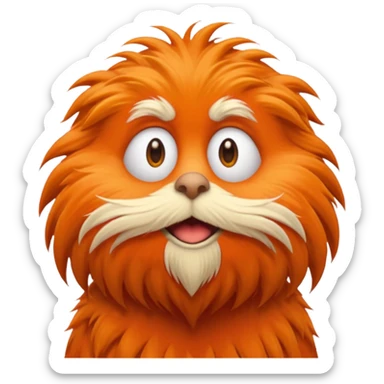 I want Lorax sticker