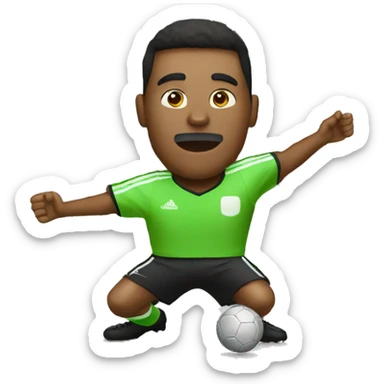 penalty kick sticker