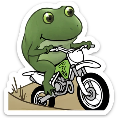 Dirtbike  sticker
