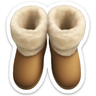 UGG slippers  sticker