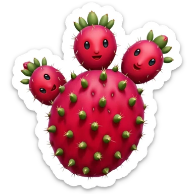 prickly pear  sticker