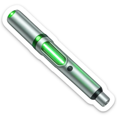 active laser pointer sticker