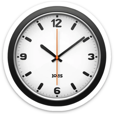 white hours  sticker