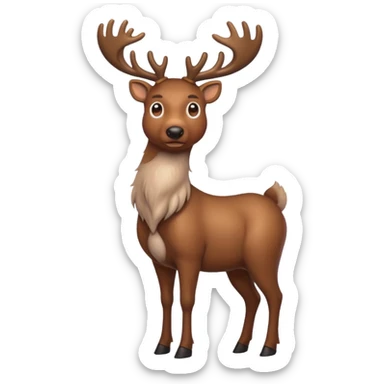 A Reindeer sticker