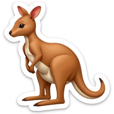 Qantas kangaroo sticker