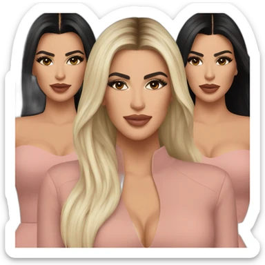 Kardashian magazine photoshoot sticker