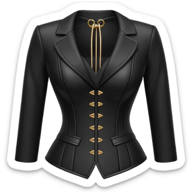 corset-blazer sticker