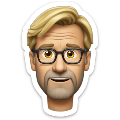 jurgen klopp don't know sticker