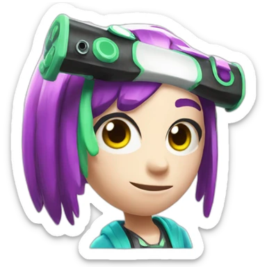 splatoon 3 splatana wiper icon sticker