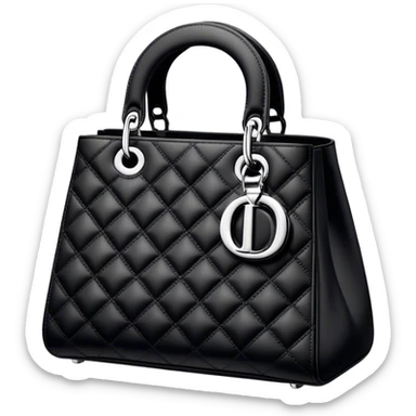 dior bag  sticker