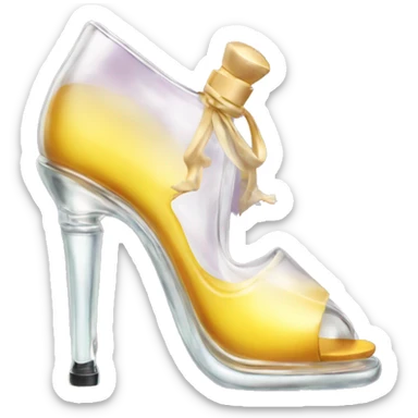 Good girl perfume heel sticker