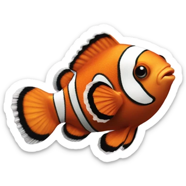 Clownfish sticker