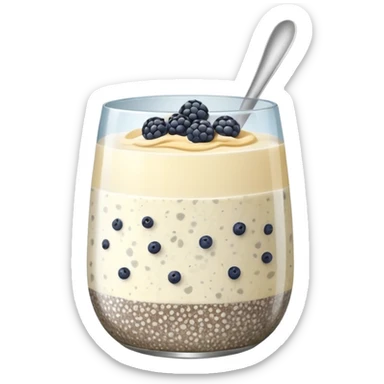 chia pudding  sticker
