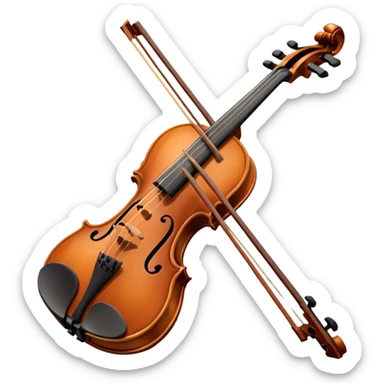 violin sticker