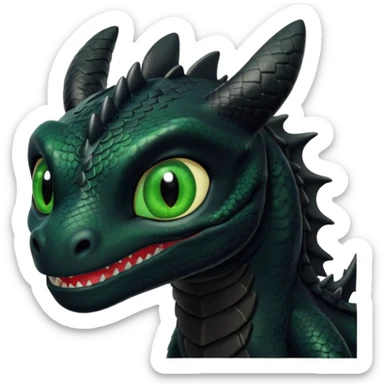 Dragón chimuelo sticker