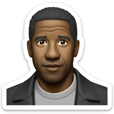 Denzel washington sticker