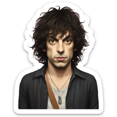 Syd Barrett of pink floyd sticker