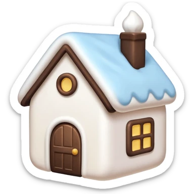 Marshmallow House sticker