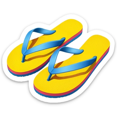 Flip-flops sticker