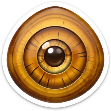 tiger eye gemstone sticker