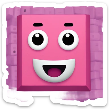 Numberblocks 0 sticker