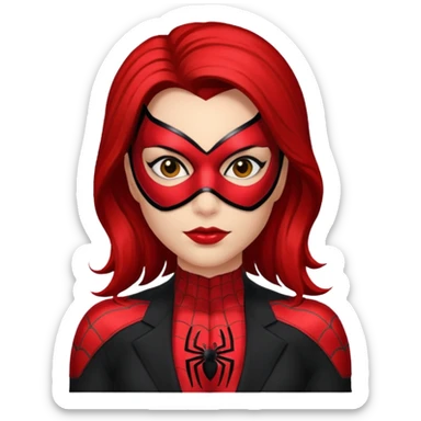 Spider woman sticker