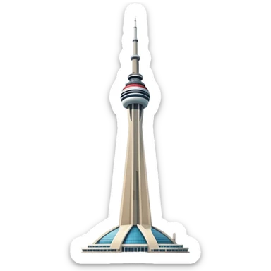 Cn tower sticker