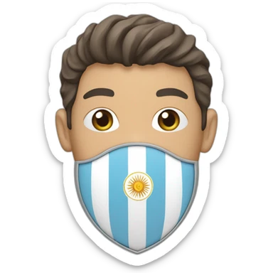 Escudo norberto de la Riestra futbol argentina sticker