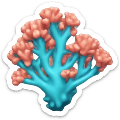 Coral sticker