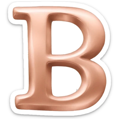 letters-P.S.-rose-gold-colour  sticker
