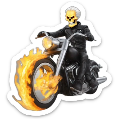 overlord-Ghost Rider sticker