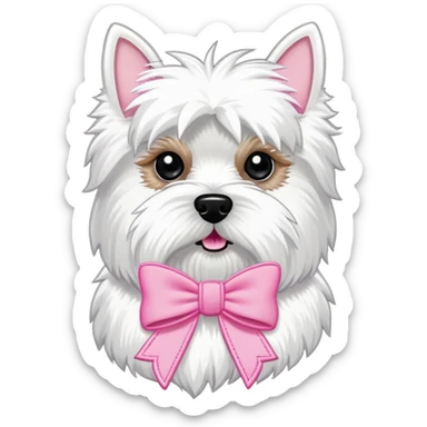 Juicy couture highland terrier logo sticker