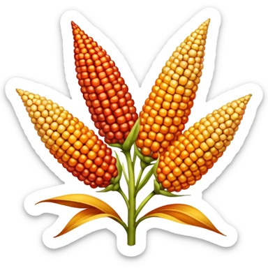 colored Sorghum sticker