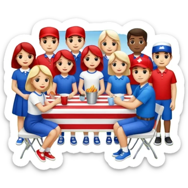 Memorial Day sticker