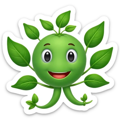 Peashooter sticker